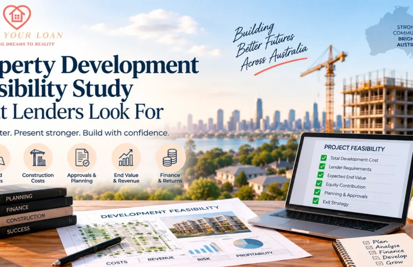 Property development feasibility study for Australian development finance